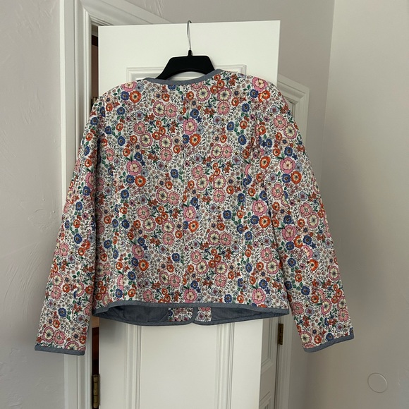 Talbot’s Floral Quilted Jacket - Picture 2 of 9